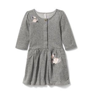 EMBROIDERED FLORAL DRESS